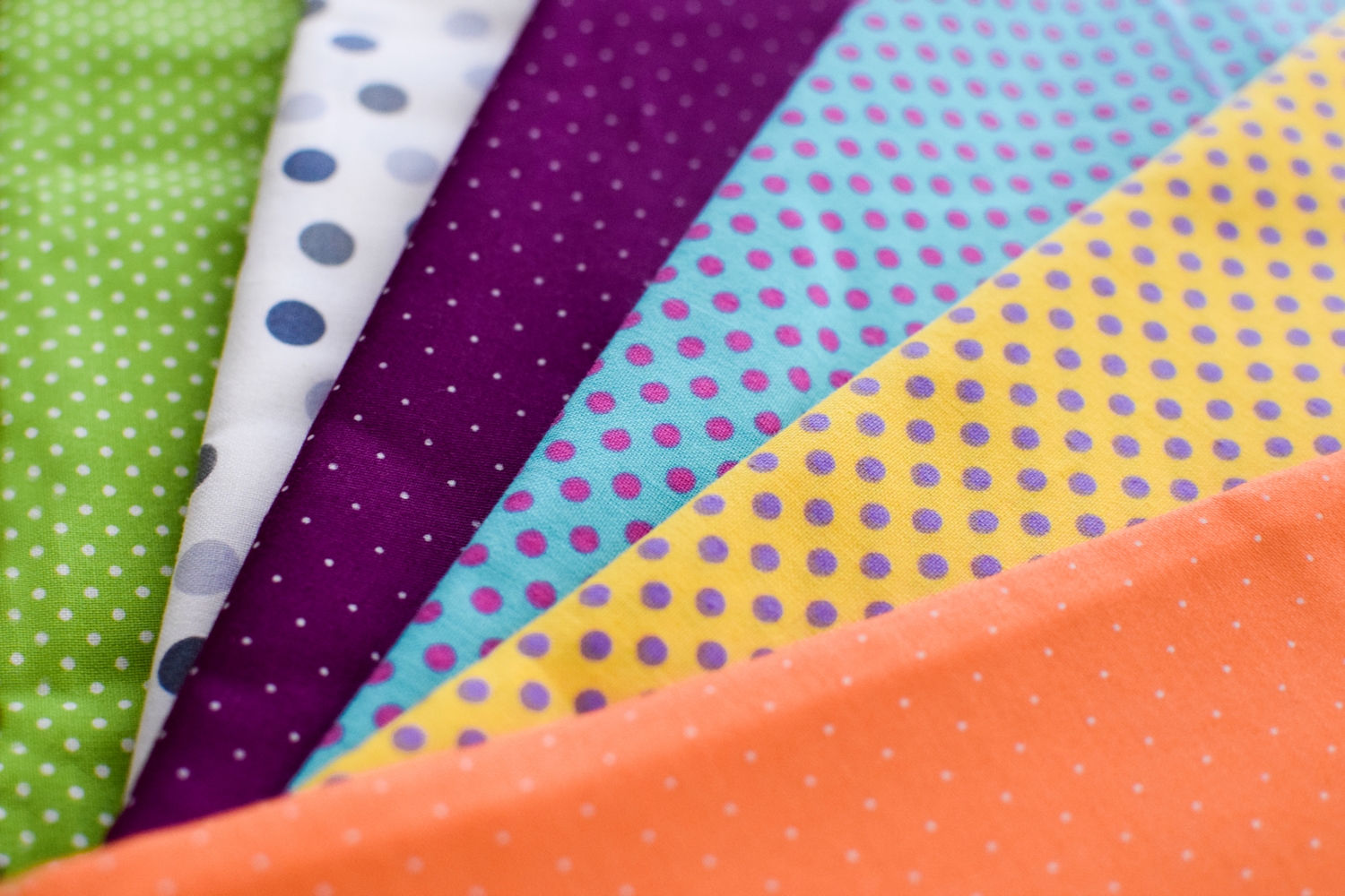 Dots, fabrics, dots design, textiles, summer, summer fabrics