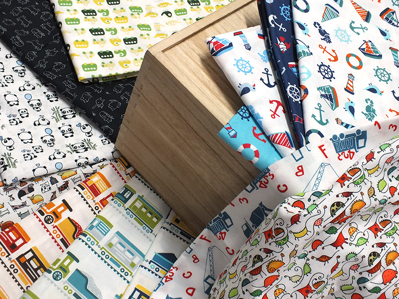 Stylish children's fabrics